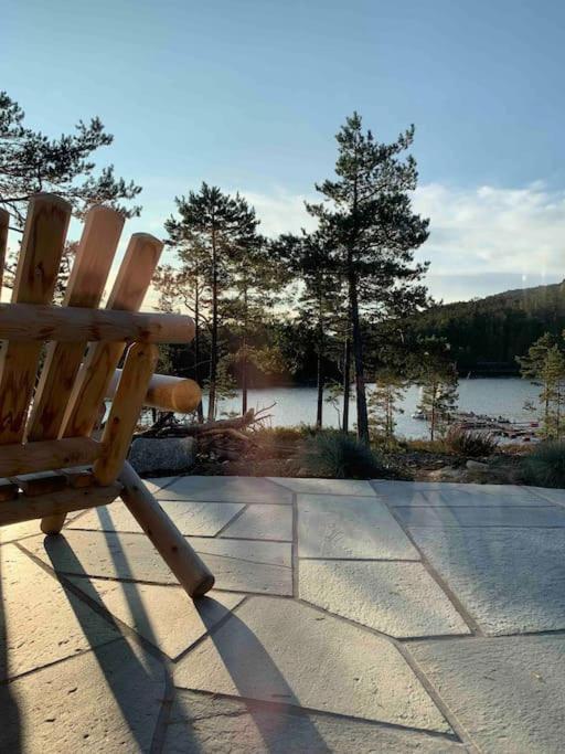 Cosy Cabin Between Lake And Mountain Treungen المظهر الخارجي الصورة